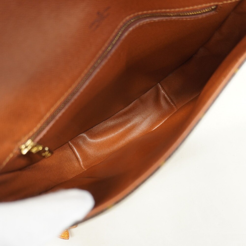 LOUIS VUITTON Authentic Brown Monogram Shoulder Bag - Picture 4 of 13